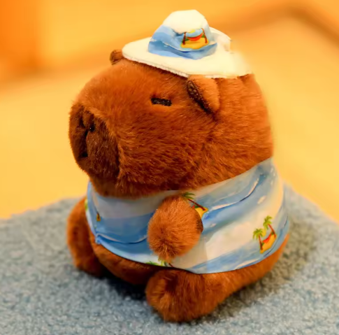 Peluche capibara mini